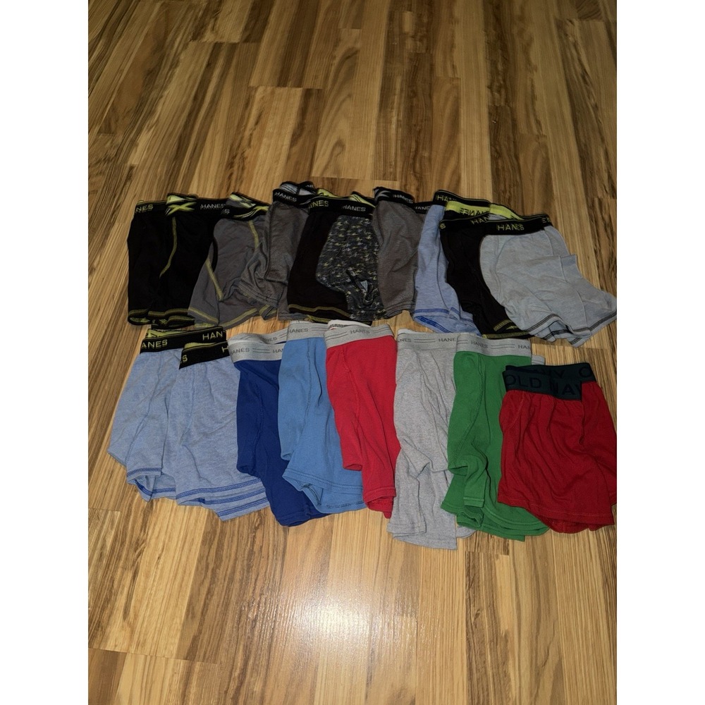 Hanes Old Navy Boxer Briefs Set of 18 Sz Large
